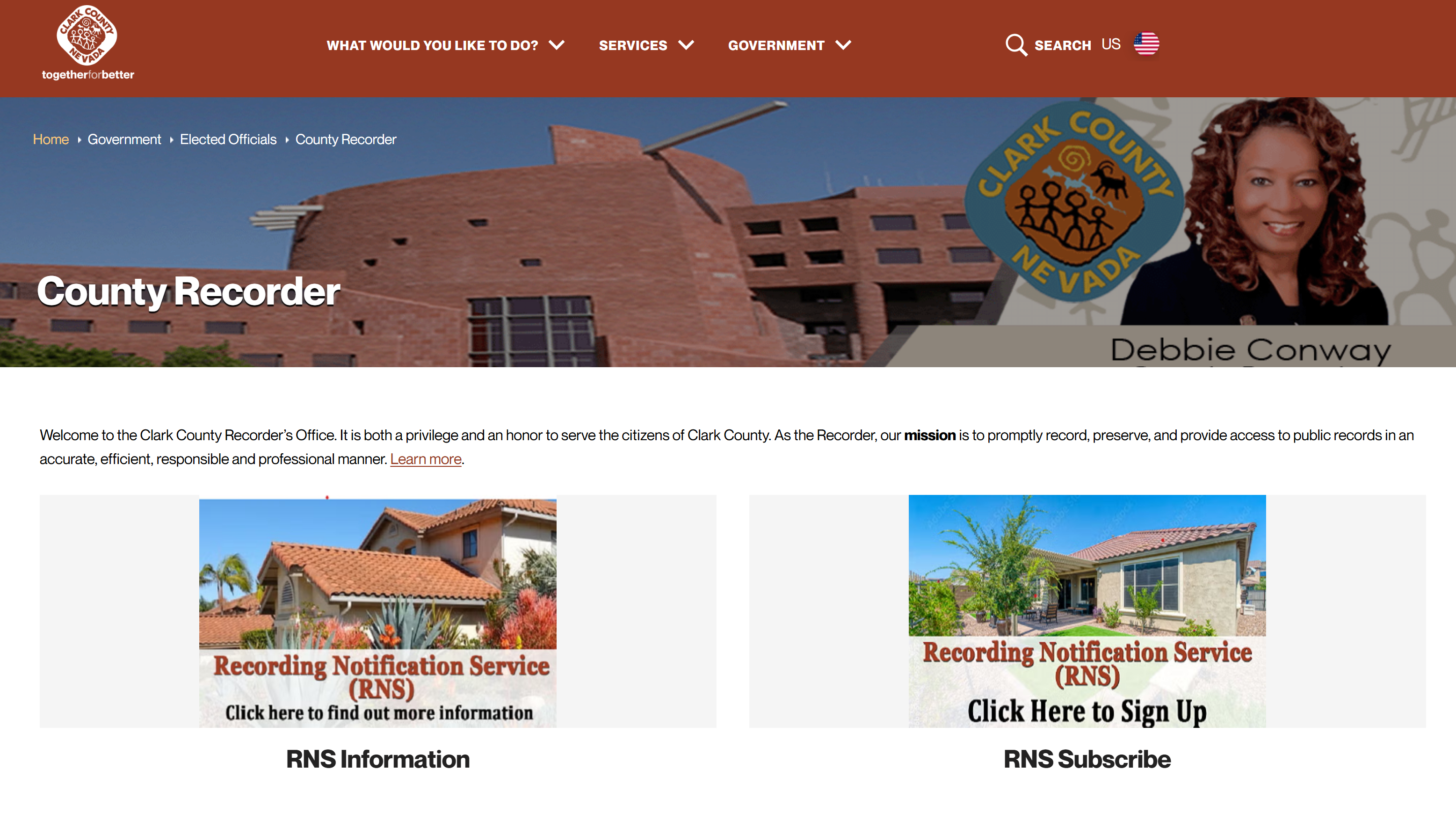 Clark County Recorder's Office